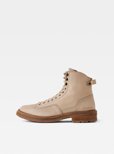 Roofer IV Mid Washed Leather Boots